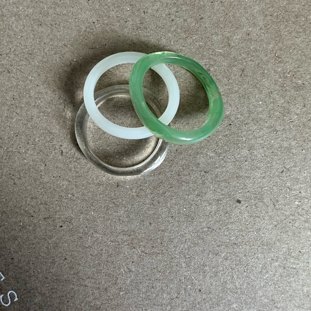 madewell • set of 3 rings